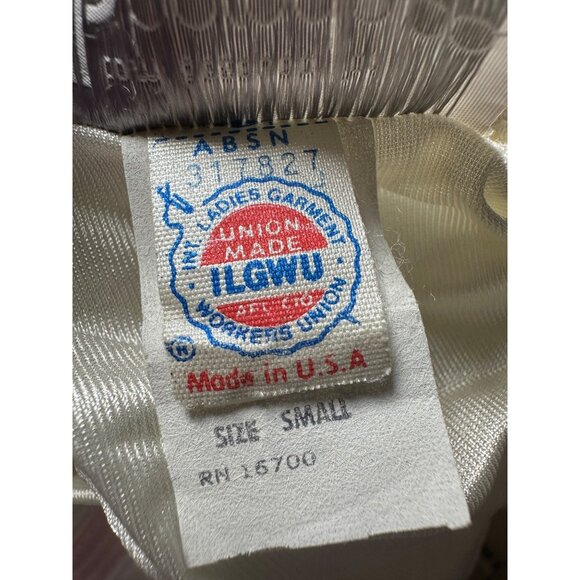 Vintage 1970s Saks Fifth Avenue Nightgown by Barad & Co ILGWU Union Made USA  S - Picture 5 of 10